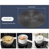 Heat Diffuser Plate Aluminum Alloy Food Defrosting Tray Kitchen Flame Guard Simmer Plate Double-Sided Non-Slip Induction