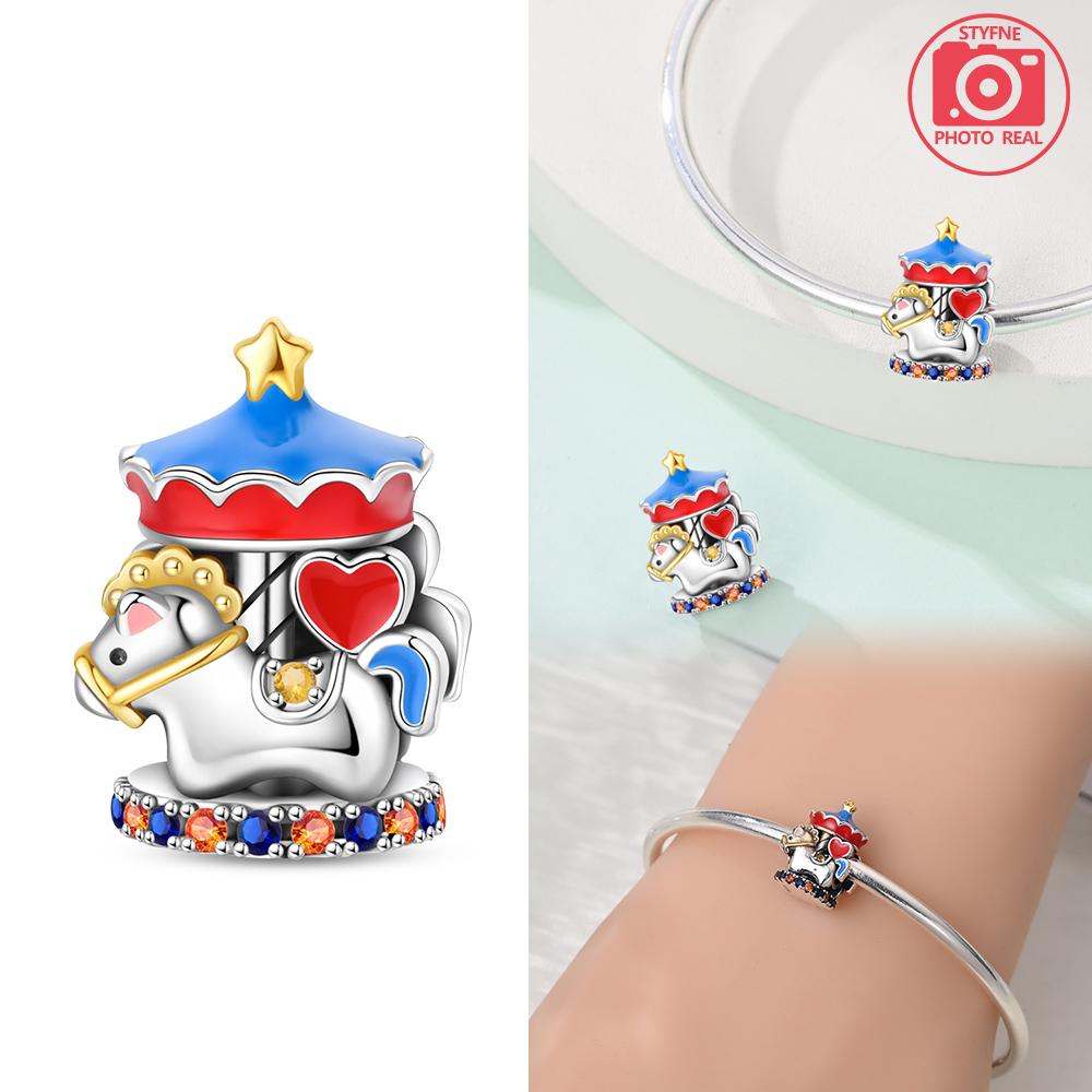 Circus Clown Pendant Bead Component Copper Metal Colors Designed For Charm Bead Components Copper Metal Colors Authentic Original Bracelet High