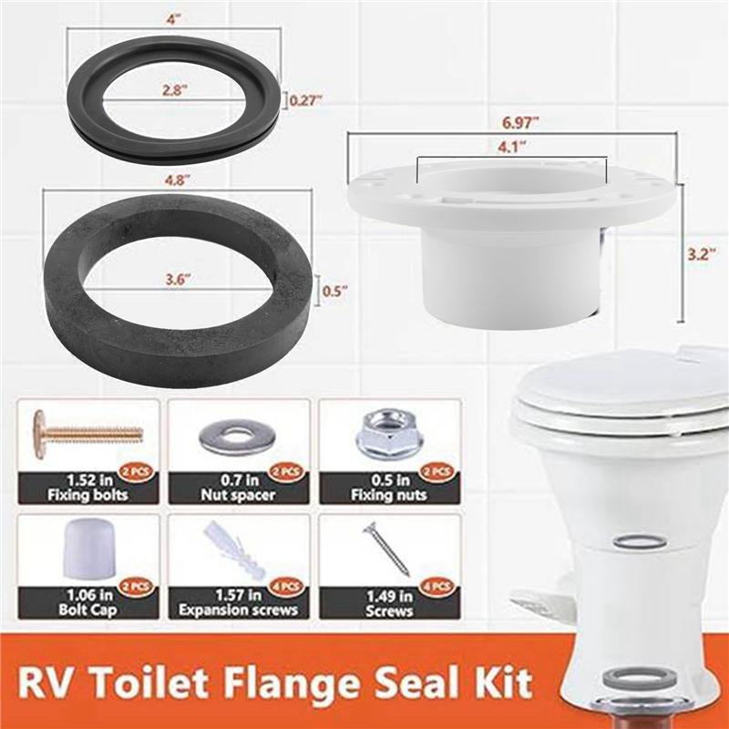 ערכת אטם ואוגן איכותית לשירותי קרוואן - תואמת באופן מושלם לשירותי סדרת RV 300/310/320 - קלה לשימוש - A87Q