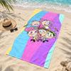 Fairy Oddparents Microfiber Beach Towel Quick Dry Sand Free Lightweight Beach Towels for Travel Swimming Camping