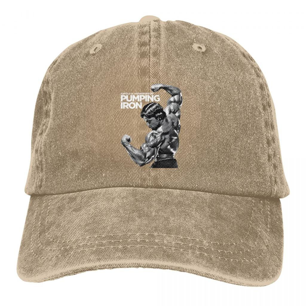 Arnold Schwarzenegger Pumping Iron Arnold Schwarzenegger Unisex and WoUnisexs Baseball Caps Adjustable Casual Cotton
