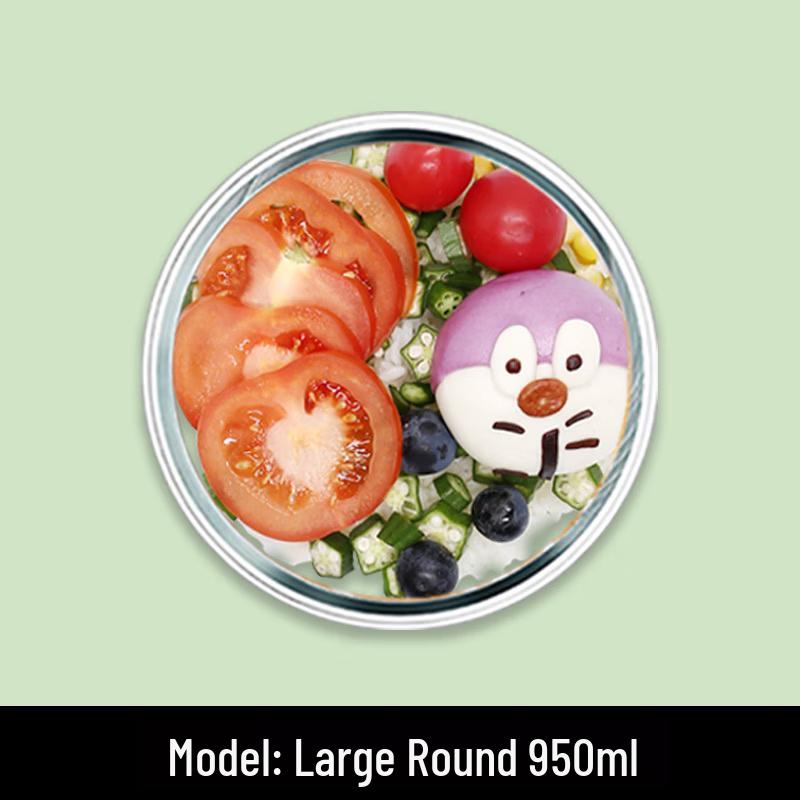 

Ru Han High Borosilicate Glass Food Storage Bowl with Lid