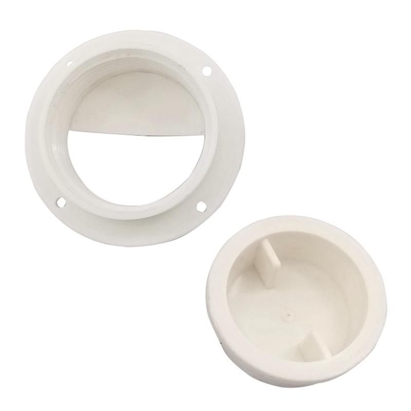 Marine Drainage Port Live Fish Cabin Drainage Valve Ship Yacht Side Water Outlet Ship Nylon Accessories