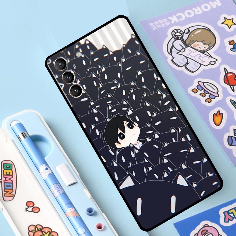 Omori Game Case For Samsung Galaxy S23 S21 S22 Ultra Plus Note 10 20 S8 S9 S10 Plus S20 FE Cover Case