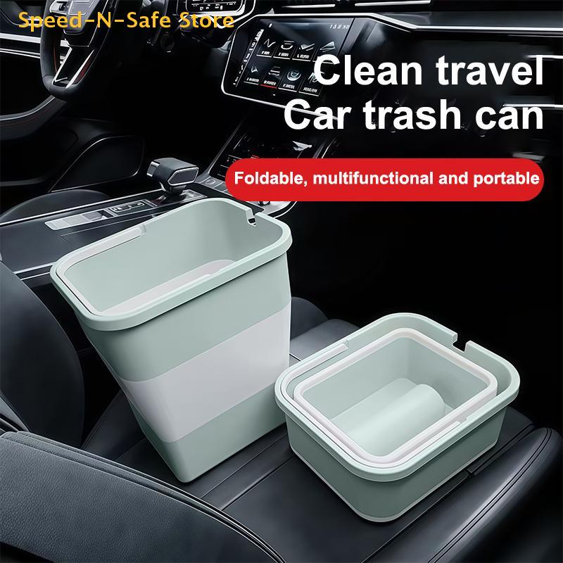 Faltbarer Auto-Mülleimer Leicht Wasserdicht Auto-Innenraum-Organizer zur Müllaufbewahrung Perfekt für Outdoor-Abenteuer