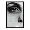 Stylish Eye Stylish Eye, 40X50 Cm, Gold Aluminum Frame, 230 Gsm Matte Paper