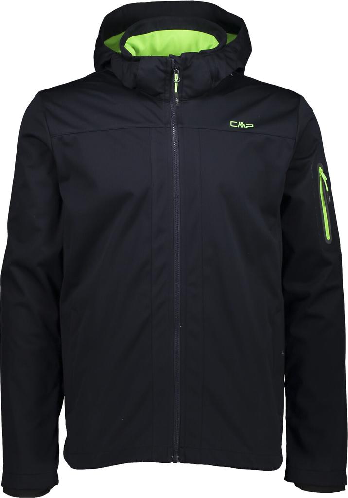 Куртка CMP Light Softshell Jacket с отстегивающимся капюшоном (39A5027) b.blue/mela