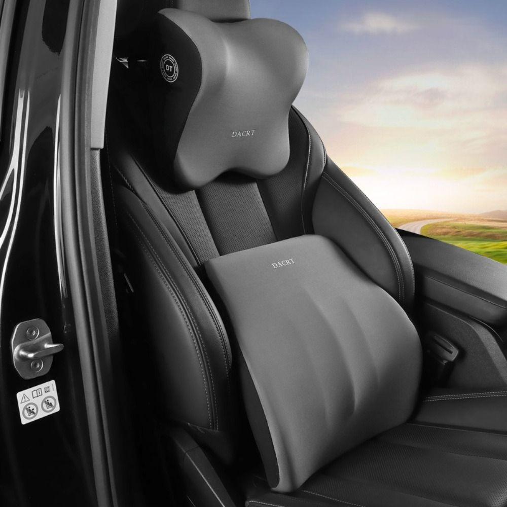 Ergonomic Design Lumbar Support Memory Cotton Backrest Cushion Comfort Car Cushion  Car
