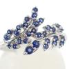 no brand  #14(JP Size) ring blue K18 white gold Women