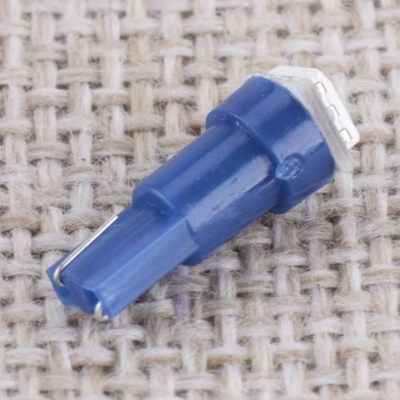 2pcs Ice Blue LED T5 Wedge Trument Cluster Light Bulb 12V Fit For Vauxhall Corsa D 1.0 1.2 1.4