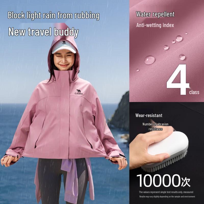 

Camel Women s Windproof Casual Jacket XL