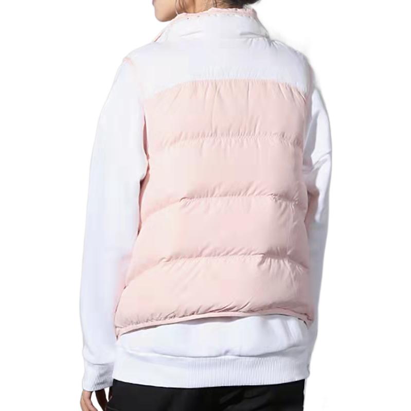 Nike Down Vests Women's Pink Stand Collar Moderate Other 939443-101