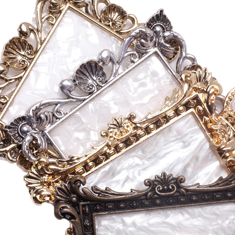 1Pc Retro Nail Art Display Frame Nail Polish Holder Card Manicure Display Frame