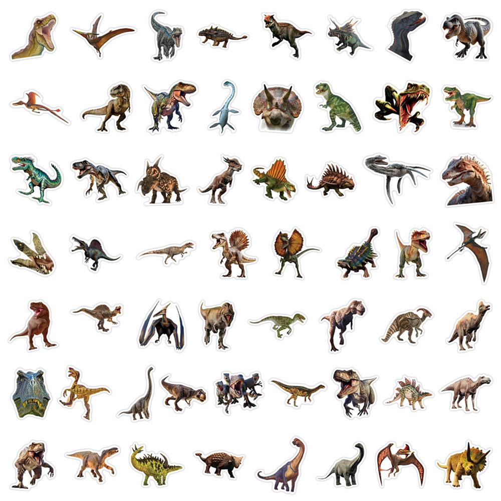 110 Dinosaur Dinosaur Graffiti Stickers Scooter Laptop DIY Cartoon Stickers