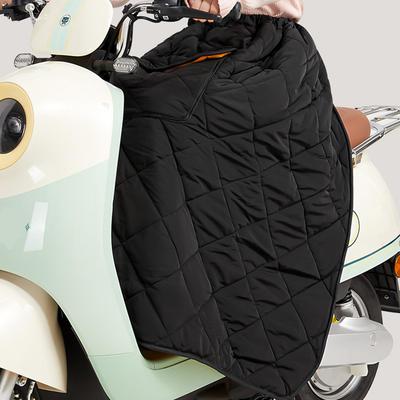 Winter Bein Schürze Abdeckung Wasserdicht Steppung Plüschfutter Motorrad Winddicht Bein Abdeckung Für Frauen Roller Winter Outdoor Fahren Knie