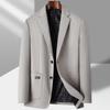 Spring and Autumn Light Luxury Business Single West Middle-aged and Young Solid Color Single-breasted Trendy Suit Jacket
