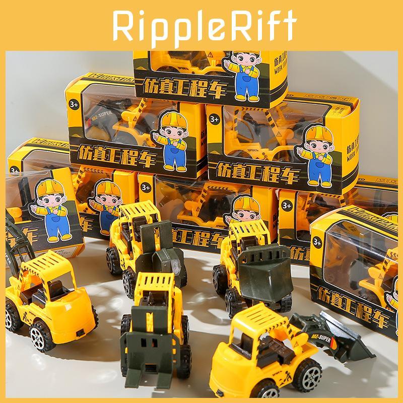 Simulation Mini Inertia Engineering Vehicle Children Toy For Preschool Kids Gift