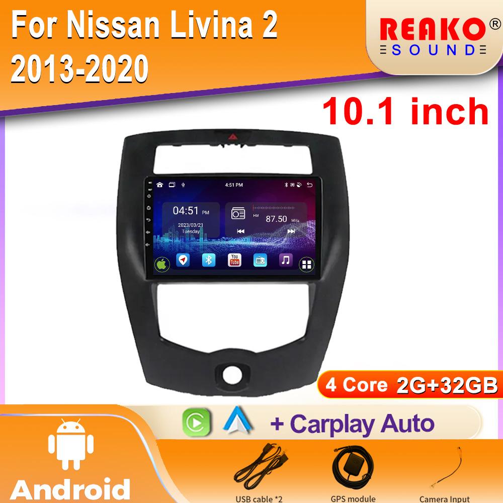 For Nissan-Livina 2 - 2013-2020 GPS Navigation Multimedia Video Player Stereo Navigation for Car Navigation Auto Wifi Car Camera