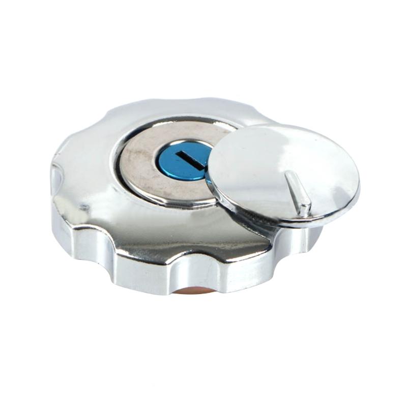Motorcycle Oil Fuel Gas Tank Cap Lock Set for CG125 Replacement Gas Tank Cover Motorbike Repair Accessories Spare Parts