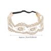 Bandeaux en Dentelle Bandeau Lavage du Visage Extensible Décoration Large Accessoire de Mode Accessoires de Coiffure Turban pour Femmes Filles