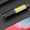 Mini LED Flashlight USB Rechargeable COB Flashlight Waterproof Lighting USB Charging Portable COB Lights Outdoor Lighting New LED Light Flashlight