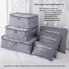 Six-Piece Travel Storage and Organization Bag Set