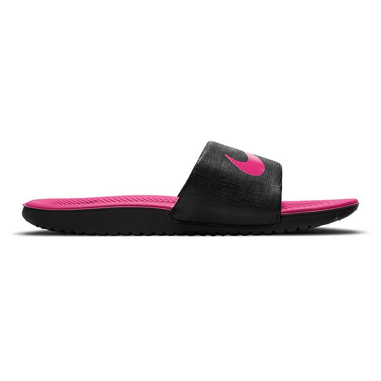New Nike Kawa Foam Sole Wear resistant And Lightweight Kids' Slippers Black Pink Kids' DD8519-001
