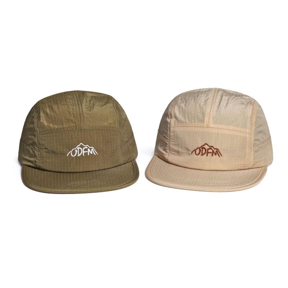 5 Panel Short Brim Letter Embroidered Baseball Cap, Mesh Quick‑Dry Solid Hat For Men Women Outdoor Sports Fashion Headwear