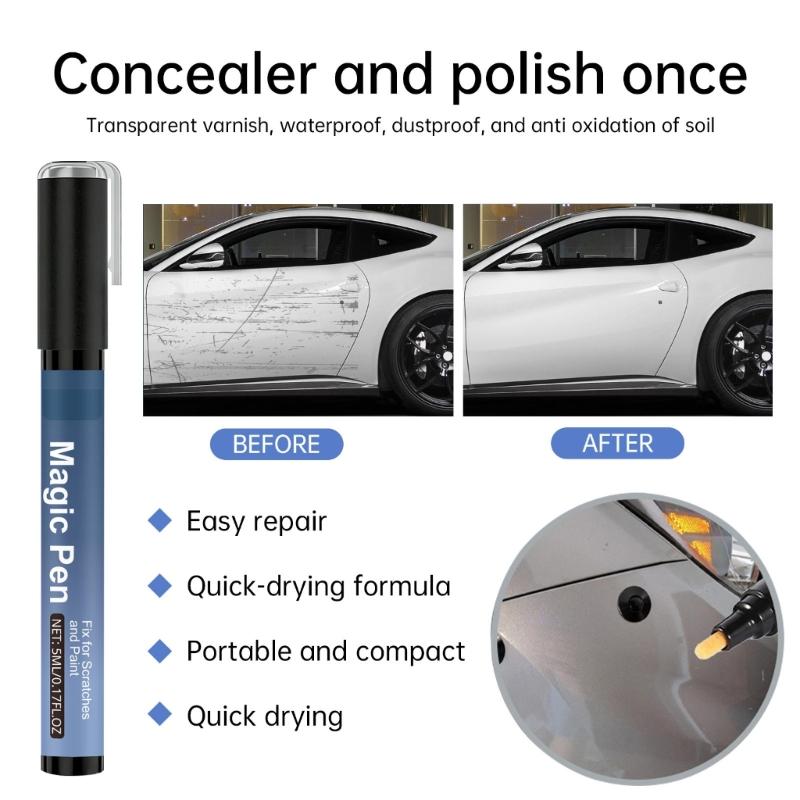Universal Car Surfaces Paint Maintenance Pen Touch Up Pen for Scratch Remove Repair Paint Pen 5ML Car Scratch Remover