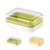 Chahua Freestanding Draining Soap Dish with Lid (2-Pack)