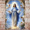 D Metal Sign Religious Art Wall Decor Metal Sign for Bedroom Living Room X Inch X Cm PC