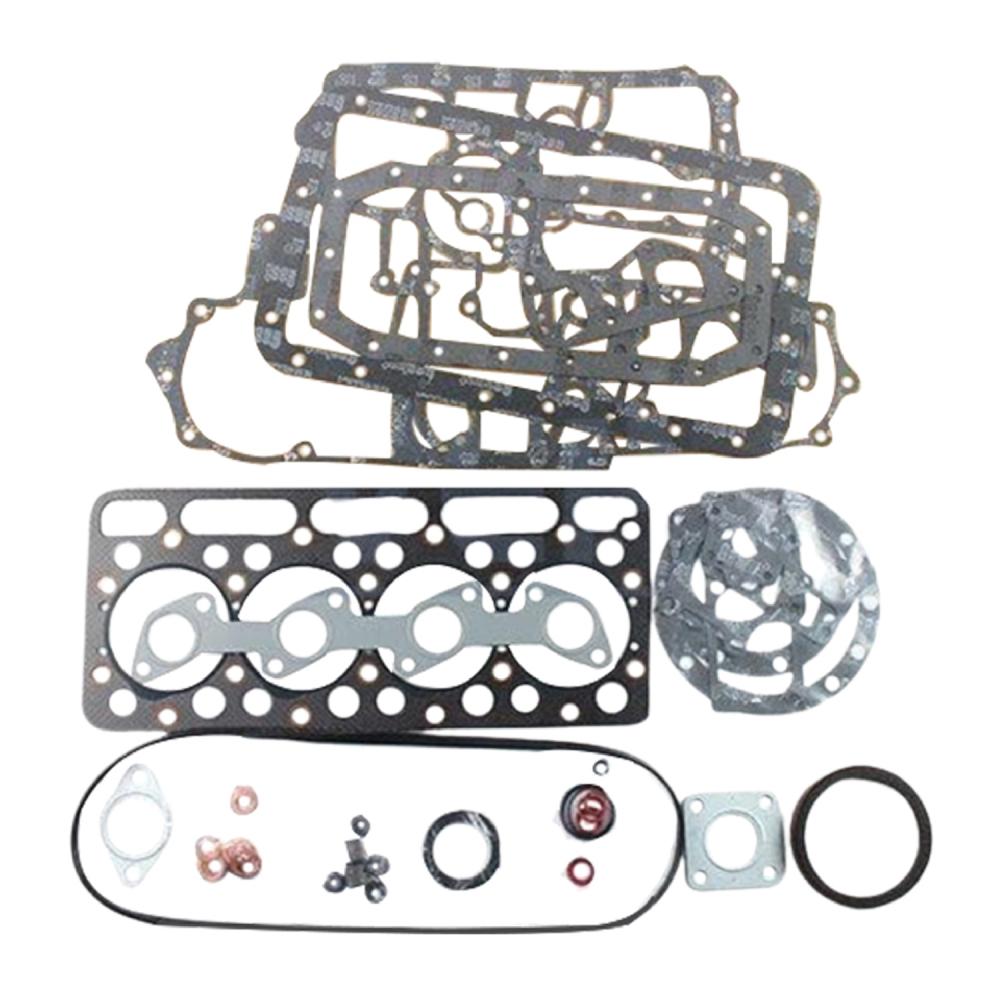 07916-24305 07916-29705 Full Gasket Set(Upper Lower Head Gasket) 17356-03310 19223-99353 Compatible with Kubota V1702