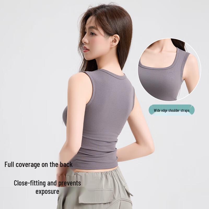 Women's Summer Padded Camisole with Integrated Bra