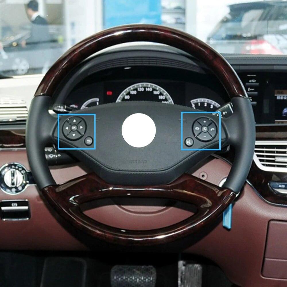 Steering Wheel Multi function Button Repair Kit Phone Control Keys For Mercedes-Benz S CL Class W221 W216 S300 320 S400 S450 500