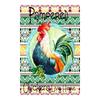 Vintage Chicken Metal Poster Tin Sign Rooster Hen Retro Plaque Plate Farmhouse Farm Wall Decor Retro Metal Poster Plaque