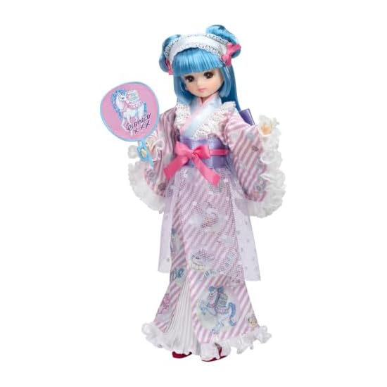 Takara Tomy Licca-chan Doll LD-14 Econeco Yukata Licca-chan Dress-up Pretend Play Toy Ages 3 and up