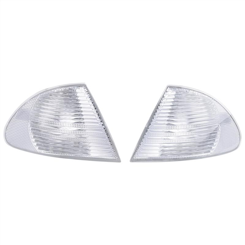 Precise For BMW 3 Series E46 Sedan 1999-2001 Pair Park Signal Corner Marker Lights Lamps 63136902766 63136902765