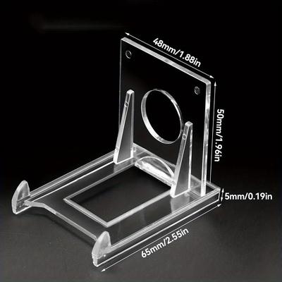 Mini Display Stand, Transparent Acrylic Display Stand, Adjustable Base, Photo Frame Stand, Wedding Home Decoration
