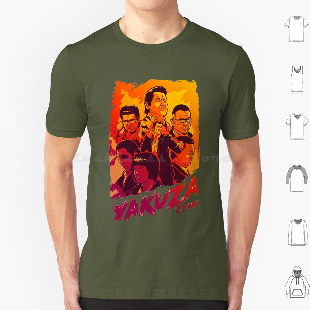 Yakuza Heroes T Shirt Big Size 100 Cotton Anime Games Yakuza O Dragon A Kazuma Kiryu Ryu Ga Gotoku Like Love Hero Trends