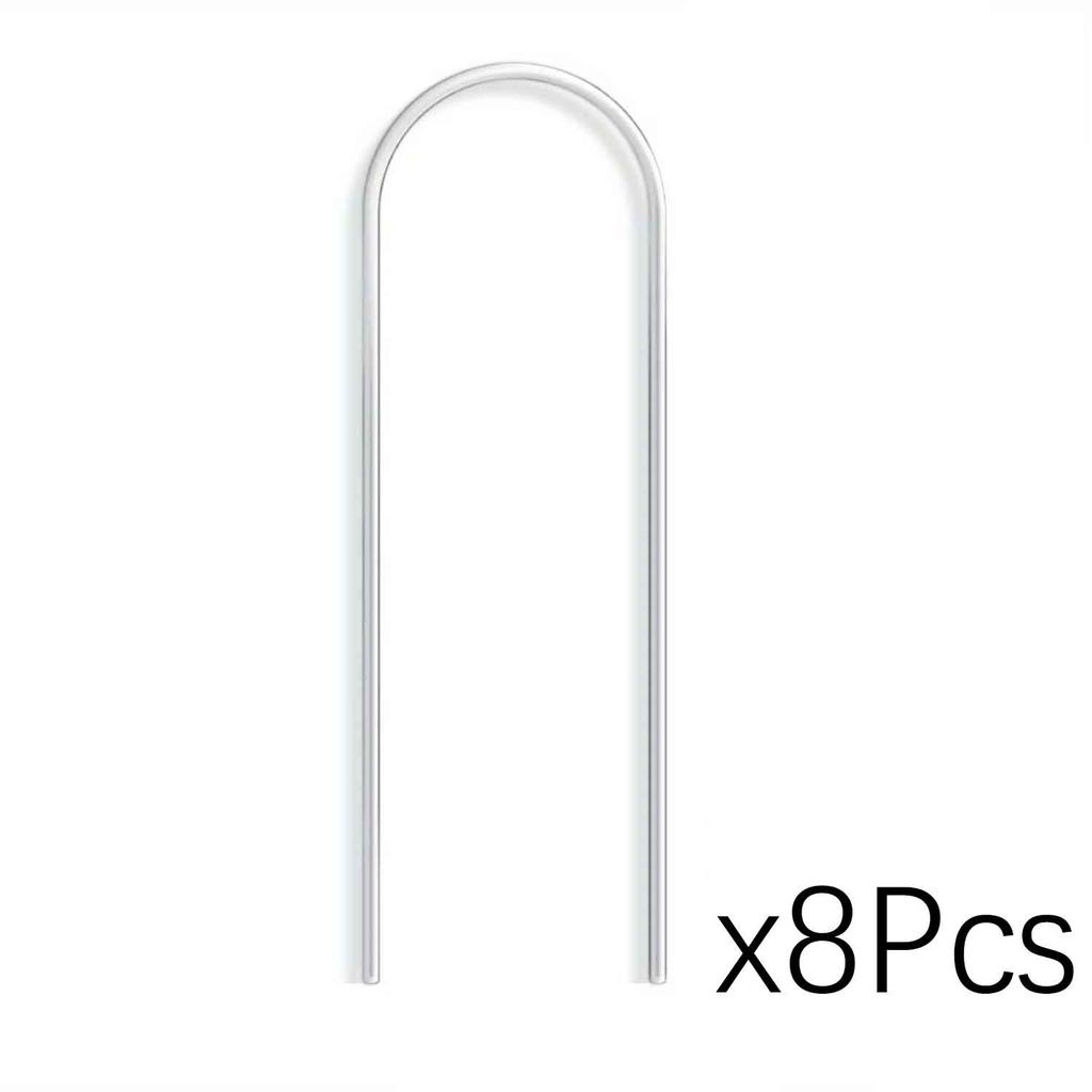 Acrylic U-Shaped Plant Climbing Frame Transparent Durable Indoor Vine Flower Pot Support Structure for Garden Home Decor