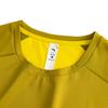 Anta Short Sleeve Knitted T-Shirt Men tops Green Yellow 952625110-2