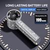 Durable ABS Portable Handheld Turbo Fan with 2 USB Ports, Lithium Battery,20 Counterspeed Settings,Portable Fan,Gamer Accessory,