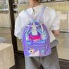 Unicorn Sequin Backpack: Large Capacity, Cute Iridescent Schoolbag for Girls
