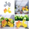 Rabbit And Eggs Ornaments Mould Sturdy Silicone Rabbit Eggs Decoration Mold For Repeated Use In Ornament Crafts