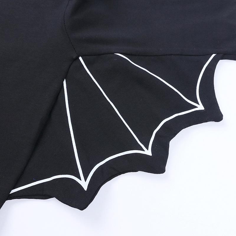 European & American Baby Bat Hooded Romper Set: Boys & Girls Onesie Jumpsuit (2-Piece).