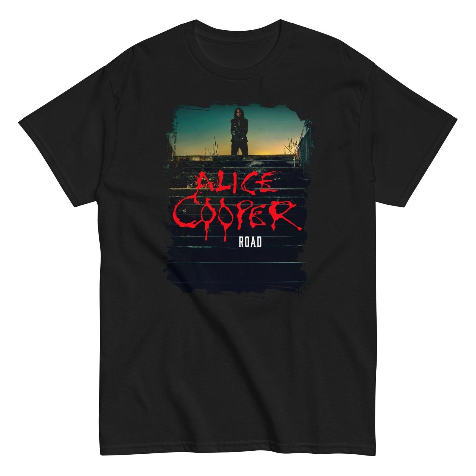 MerchMoment Alice Cooper Road T-Shirt T-Shirt Black New XXXL