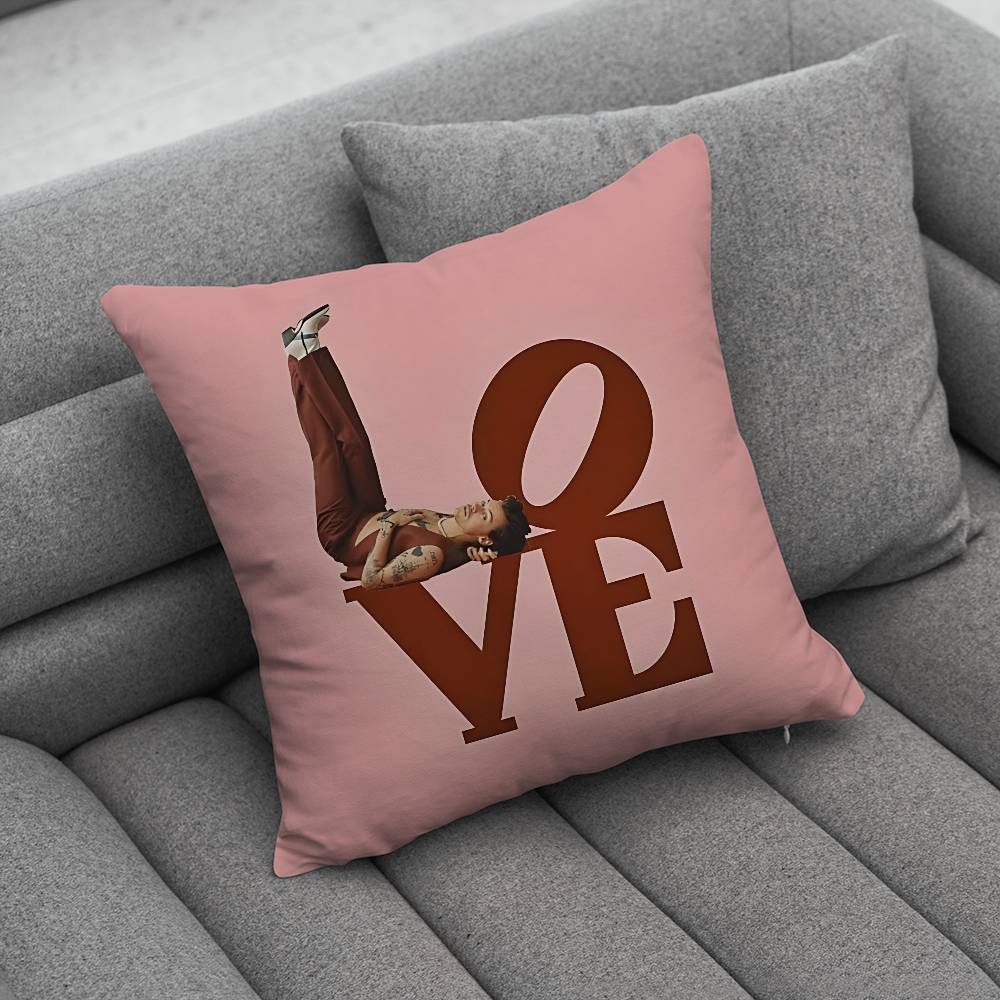 HHaRRy Music Styles Creative Patterned Pillowcases for Interior Decoration Office Living Room Home