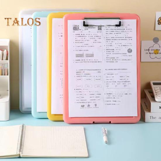 Hemşirelik Öğrenci Panosu 2'si 1 Arada Depolama Katlanabilir Pano Su Geçirmez A4 Boyutu Kağıt Depolama Bölmeleri Pano Kutusu