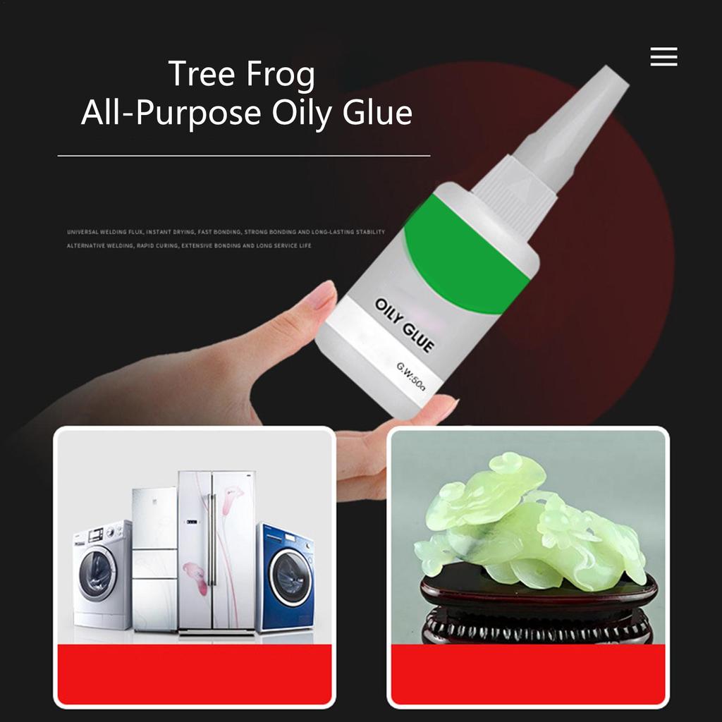50G Shoe Ceramic Metal Oily Strong Adhesive Glue Water Quickly Trill In Same Sticky Tree Frog Card Oily Universal Super Glue