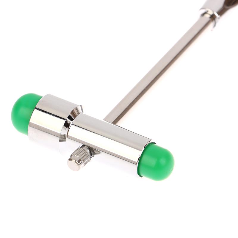 1 Stück Doppelkopf Neurologischer Massagehammer Multifunktionaler Perkussor Diagnostischer Reflex-Perkussionshammer Reflexhammer
